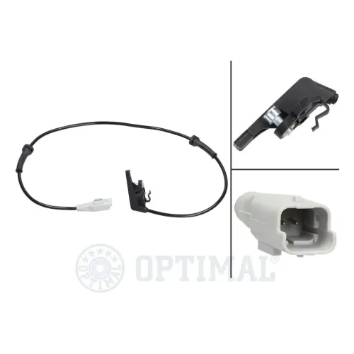 Sensor, Raddrehzahl Hinterachse Hinterachse OPTIMAL 06-S125 Bild Sensor, Raddrehzahl Hinterachse Hinterachse OPTIMAL 06-S125