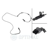 Sensor, Raddrehzahl Hinterachse OPTIMAL 06-S128