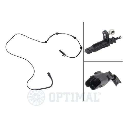 Sensor, Raddrehzahl Hinterachse OPTIMAL 06-S128 Bild Sensor, Raddrehzahl Hinterachse OPTIMAL 06-S128