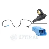 Sensor, Raddrehzahl Vorderachse OPTIMAL 06-S129
