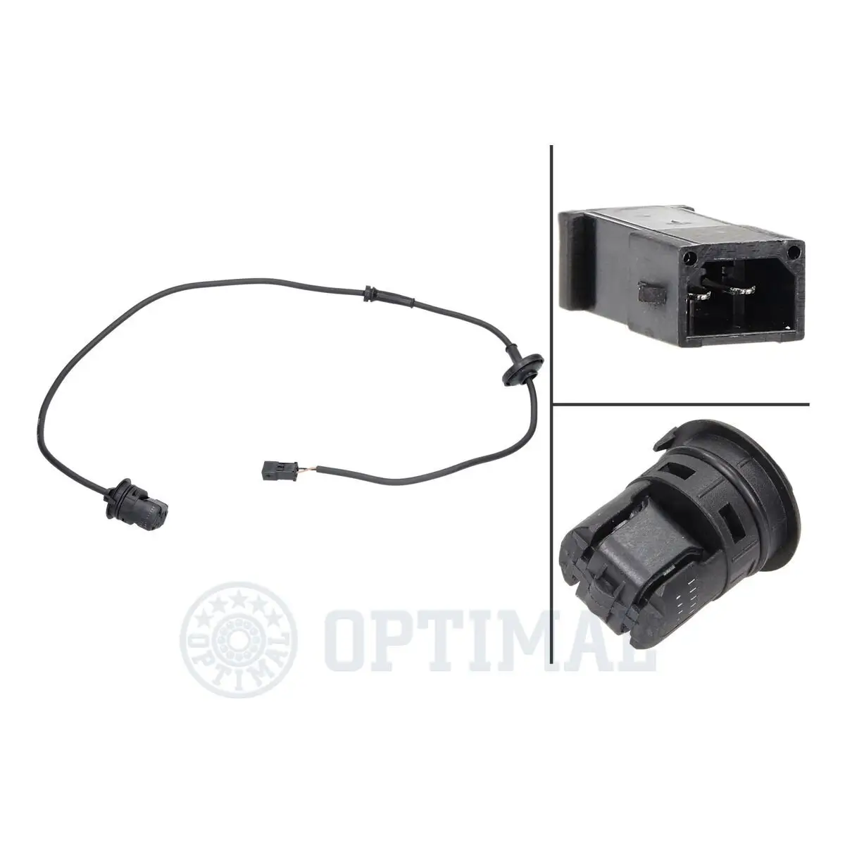 Sensor, Raddrehzahl Hinterachse OPTIMAL 06-S138