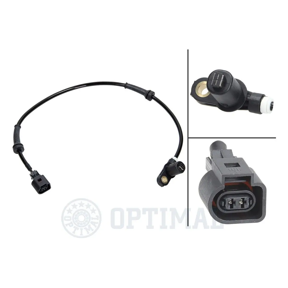 Sensor, Raddrehzahl Vorderachse OPTIMAL 06-S140