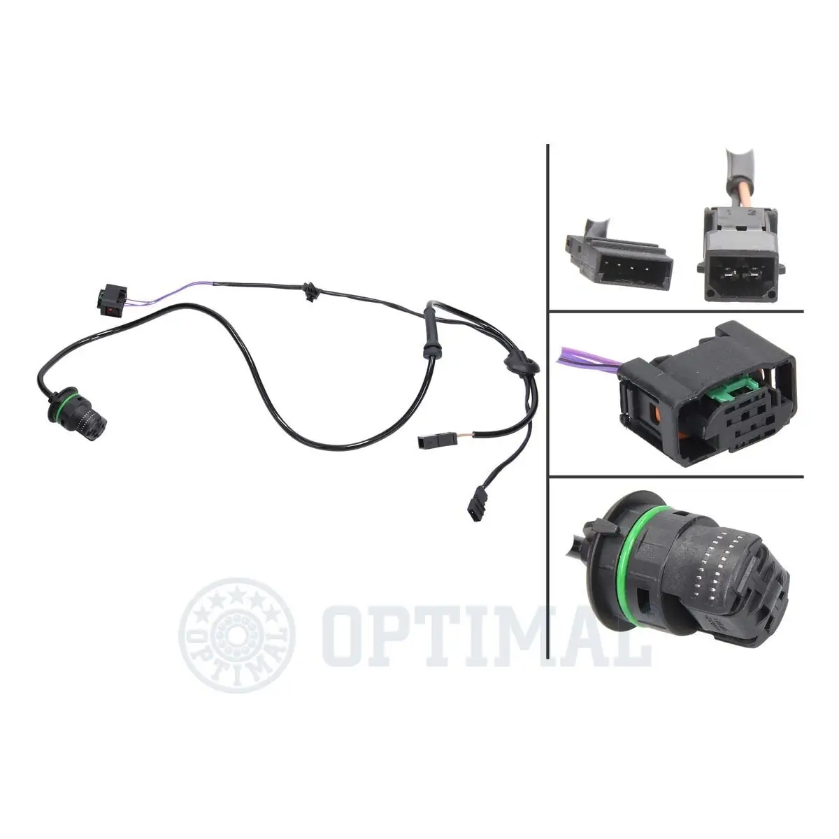 Sensor, Raddrehzahl Hinterachse links OPTIMAL 06-S142