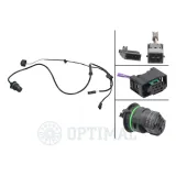 Sensor, Raddrehzahl Hinterachse links OPTIMAL 06-S142