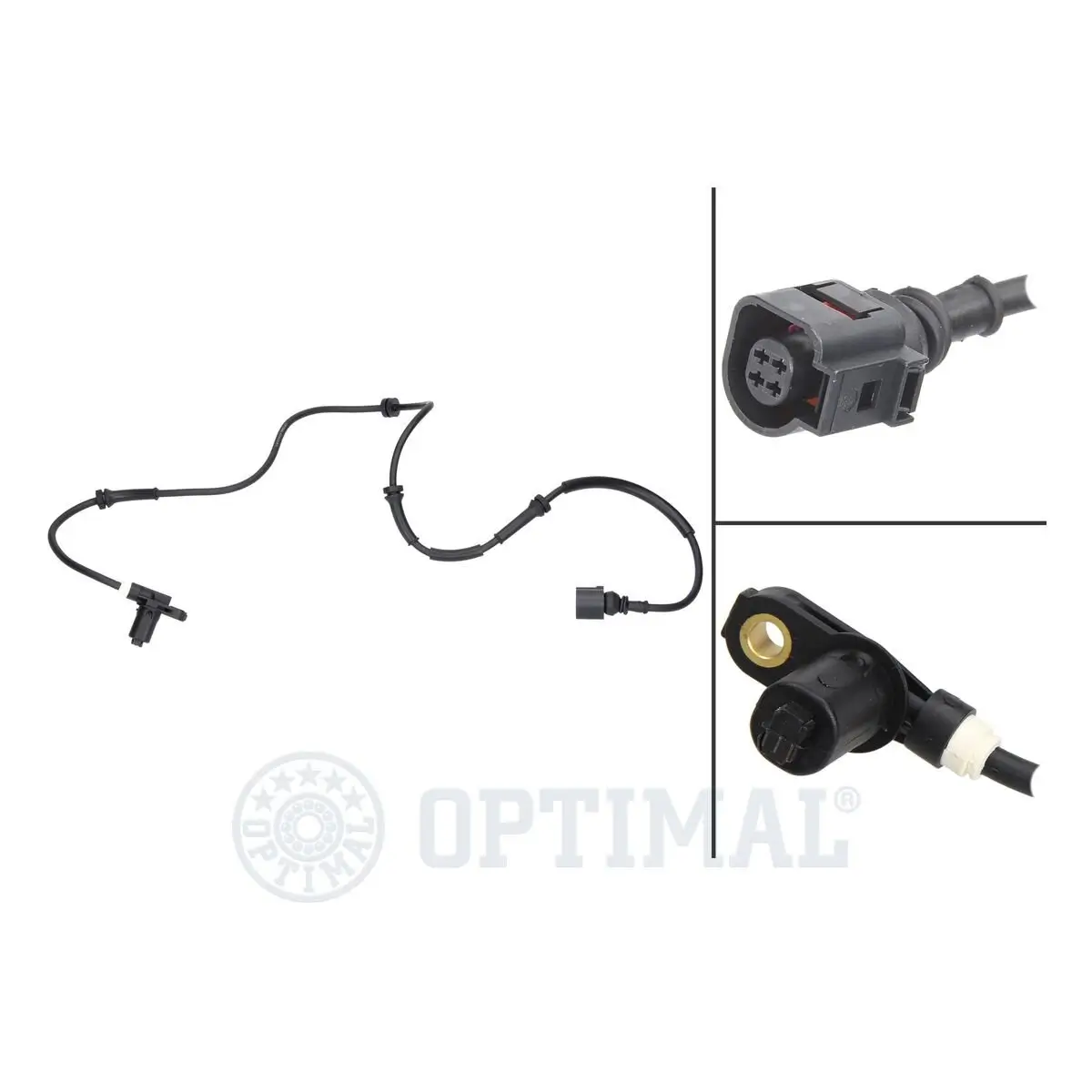 Sensor, Raddrehzahl Hinterachse links OPTIMAL 06-S152