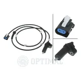 Sensor, Raddrehzahl Hinterachse links OPTIMAL 06-S176