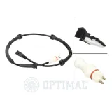 Sensor, Raddrehzahl Hinterachse OPTIMAL 06-S204