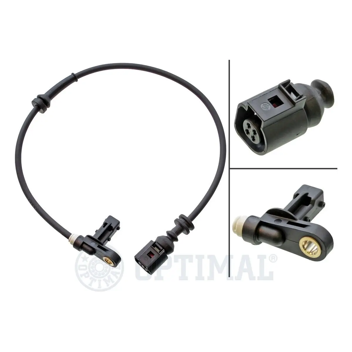 Sensor, Raddrehzahl Vorderachse OPTIMAL 06-S206