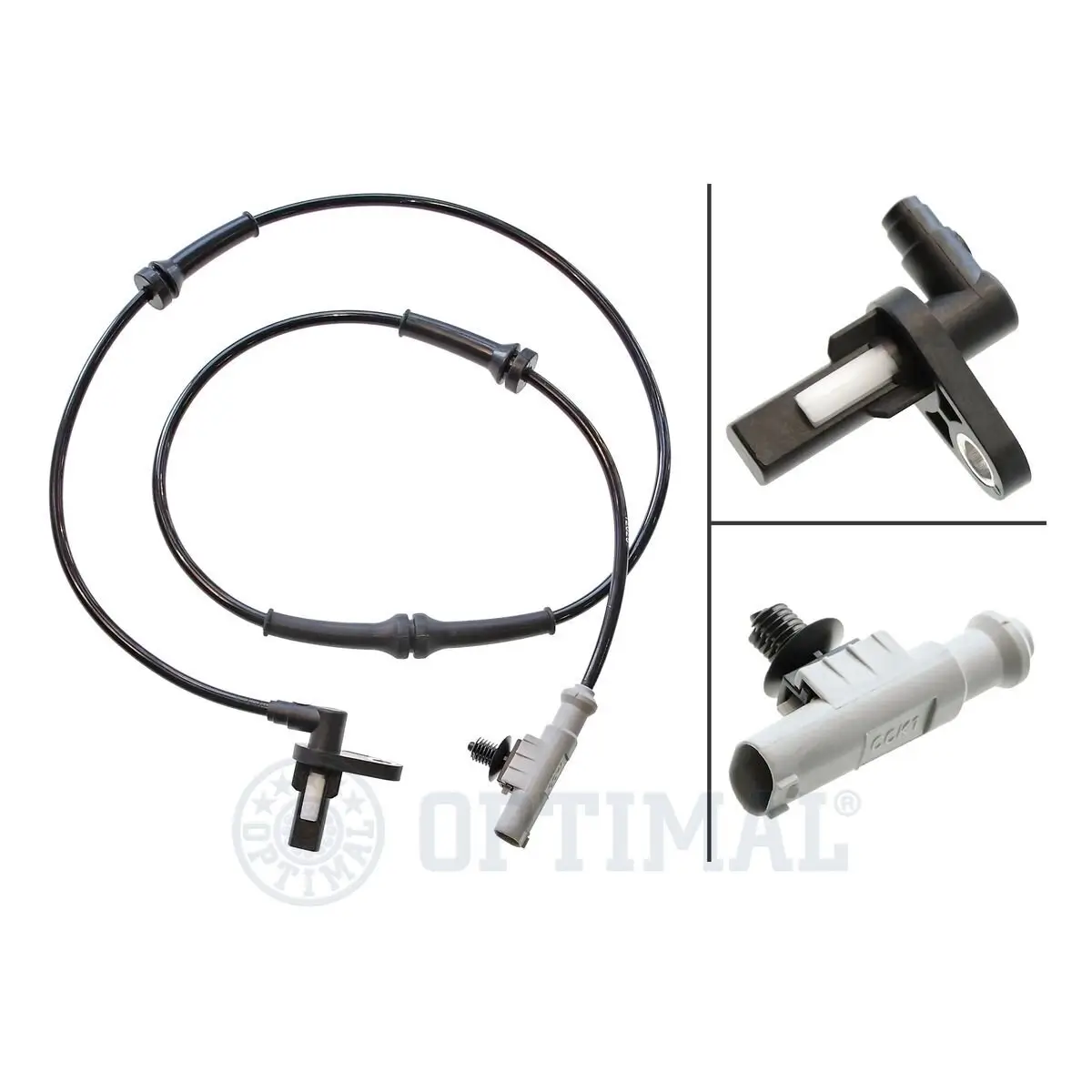 Sensor, Raddrehzahl Vorderachse OPTIMAL 06-S207