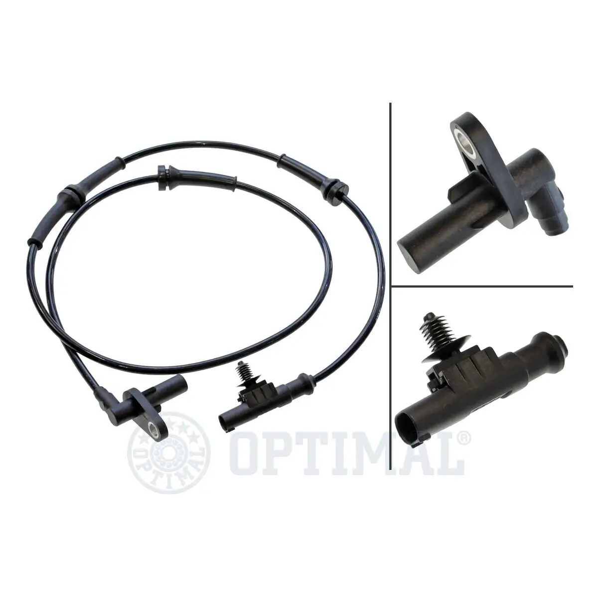 Sensor, Raddrehzahl Vorderachse OPTIMAL 06-S209