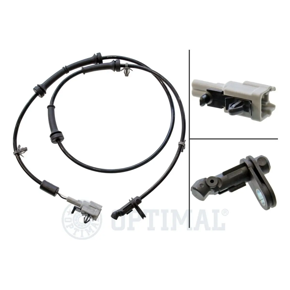 Sensor, Raddrehzahl Hinterachse OPTIMAL 06-S212