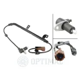 Sensor, Raddrehzahl Hinterachse links OPTIMAL 06-S240