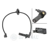 Sensor, Raddrehzahl Hinterachse OPTIMAL 06-S259