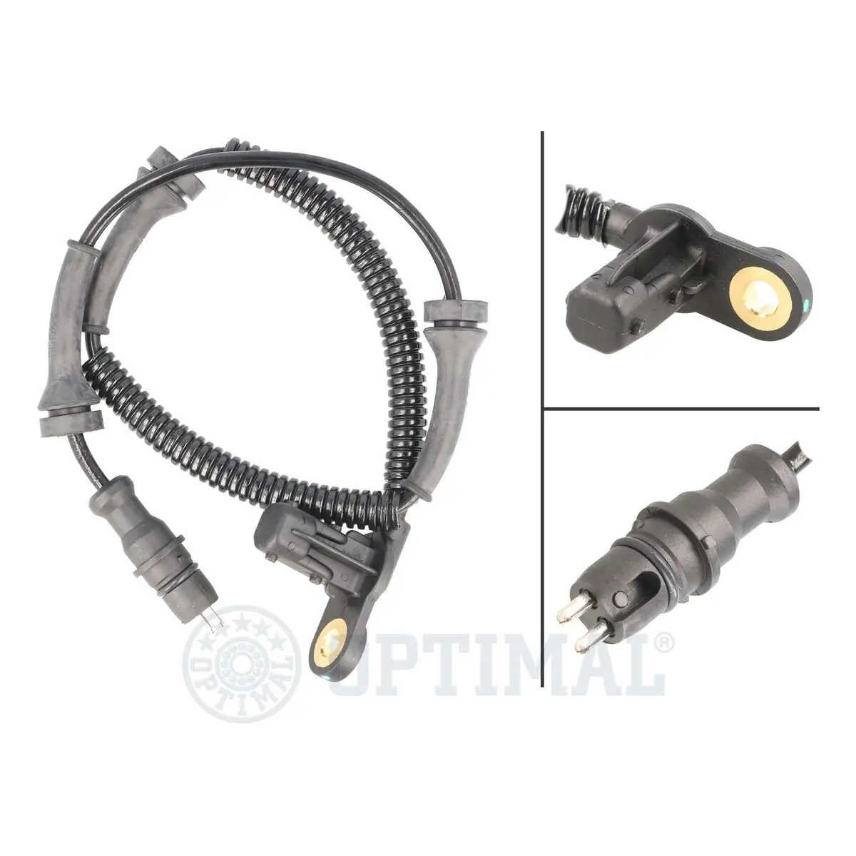 Sensor, Raddrehzahl Vorderachse OPTIMAL 06-S284