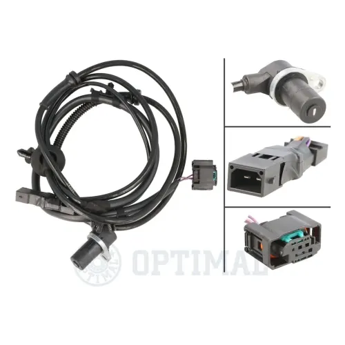 Sensor, Raddrehzahl Hinterachse rechts OPTIMAL 06-S292 Bild Sensor, Raddrehzahl Hinterachse rechts OPTIMAL 06-S292