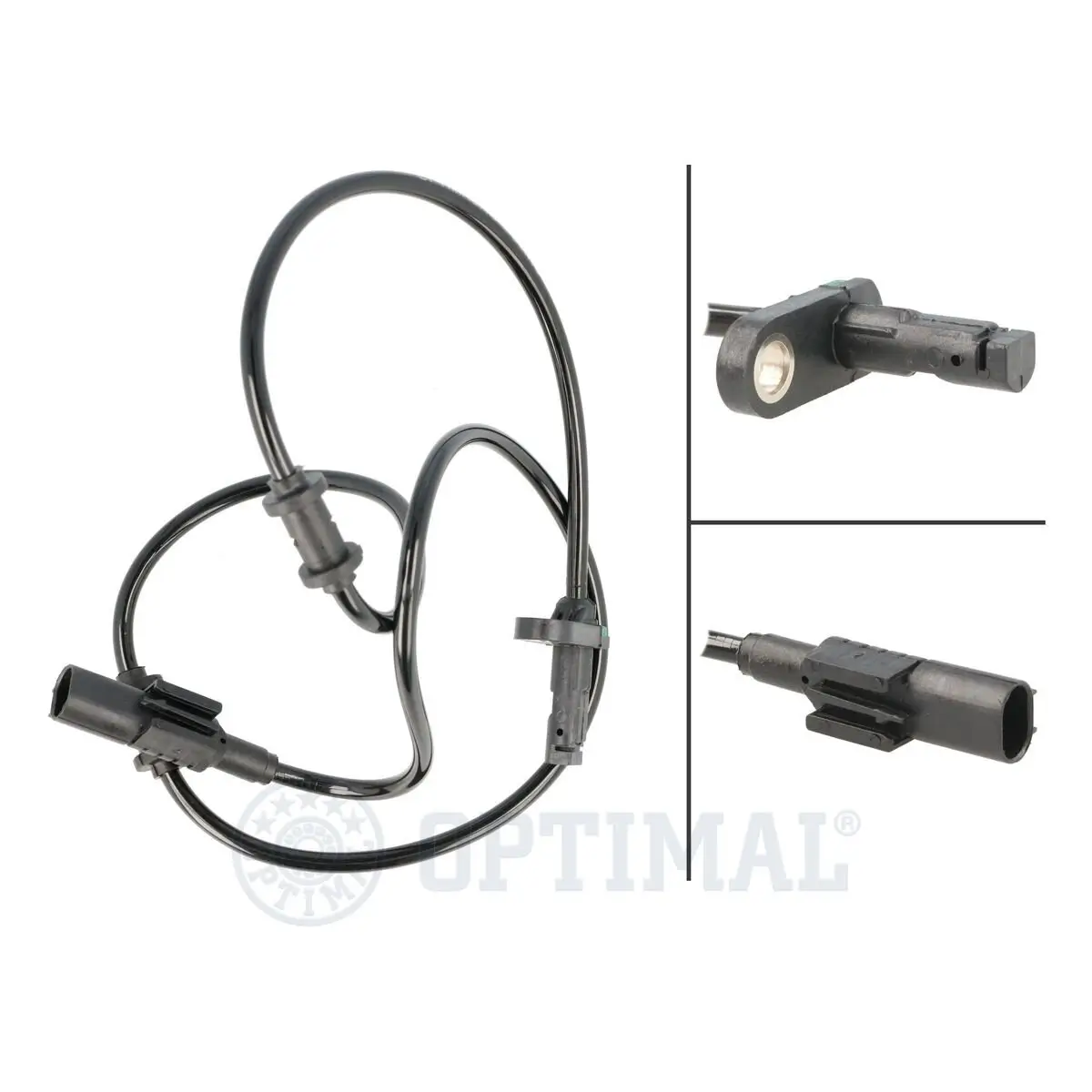 Sensor, Raddrehzahl Vorderachse OPTIMAL 06-S315