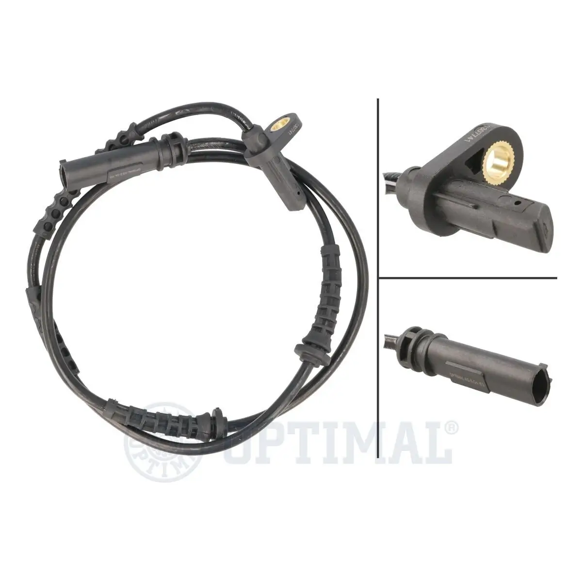Sensor, Raddrehzahl Vorderachse links Vorderachse rechts OPTIMAL 06-S317