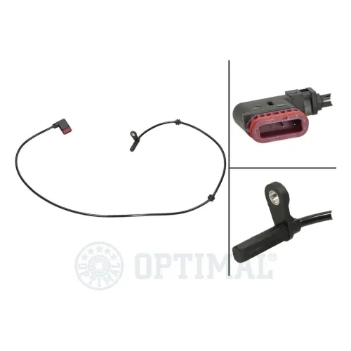 Sensor, Raddrehzahl Hinterachse OPTIMAL 06-S322 Bild Sensor, Raddrehzahl Hinterachse OPTIMAL 06-S322