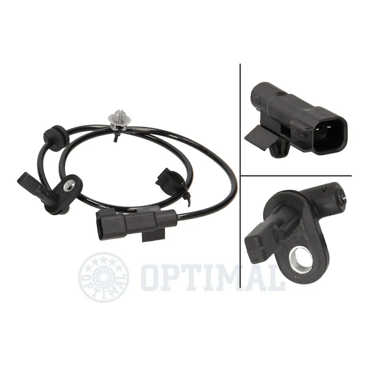 Sensor, Raddrehzahl Hinterachse OPTIMAL 06-S325