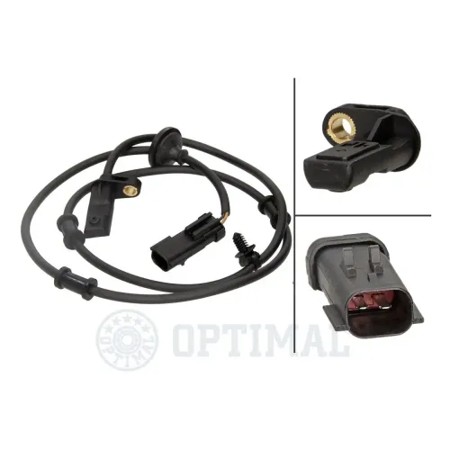 Sensor, Raddrehzahl Hinterachse rechts OPTIMAL 06-S327 Bild Sensor, Raddrehzahl Hinterachse rechts OPTIMAL 06-S327