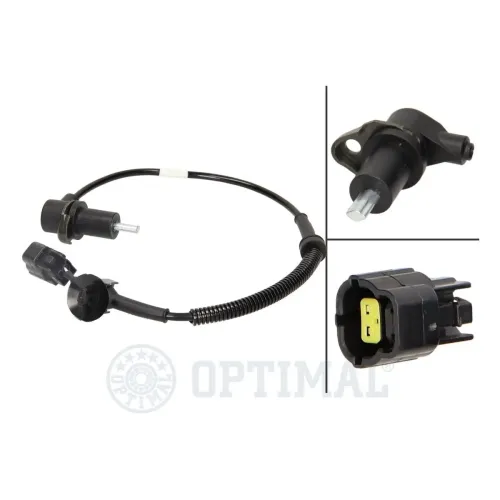 Sensor, Raddrehzahl Hinterachse rechts OPTIMAL 06-S332 Bild Sensor, Raddrehzahl Hinterachse rechts OPTIMAL 06-S332