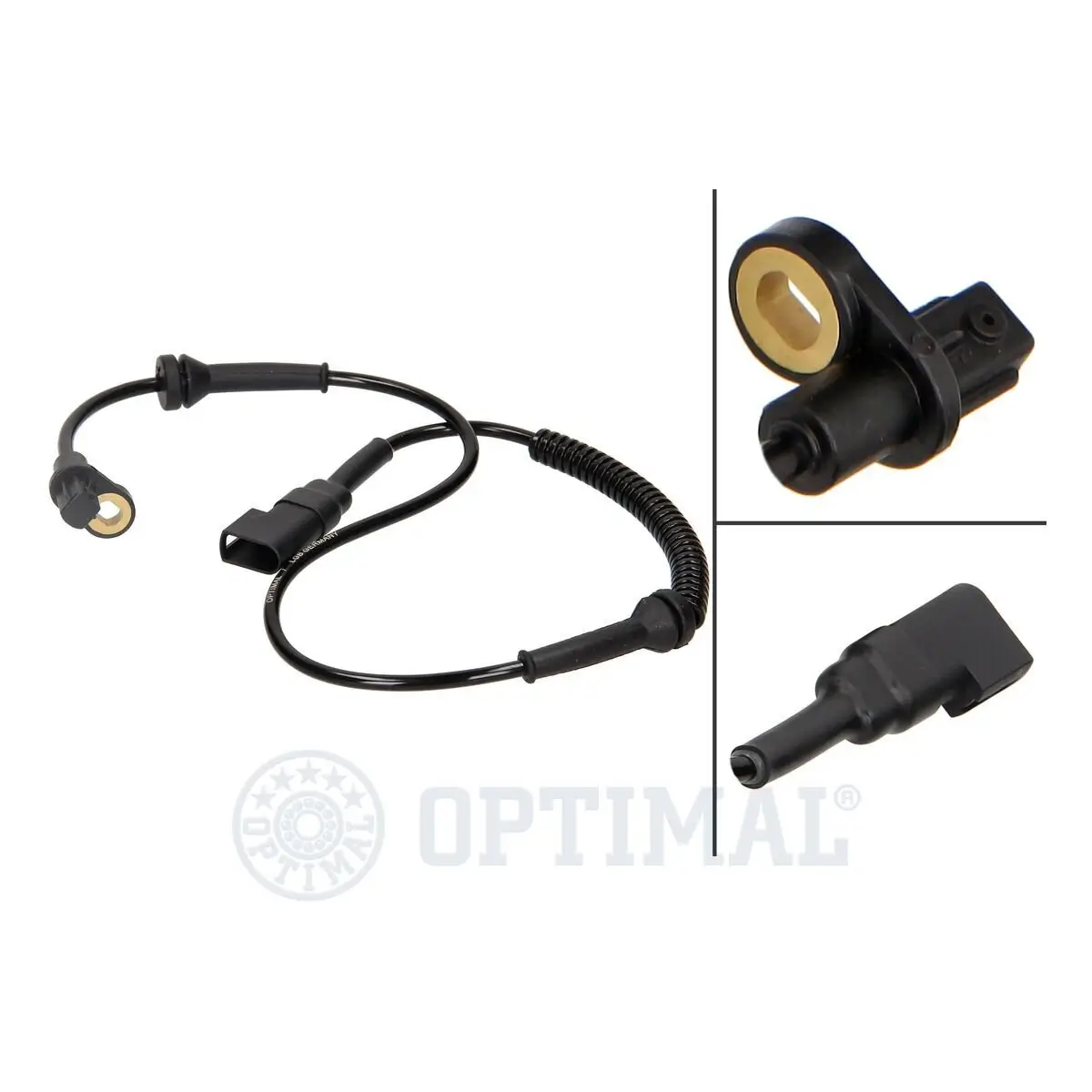 Sensor, Raddrehzahl Hinterachse OPTIMAL 06-S336