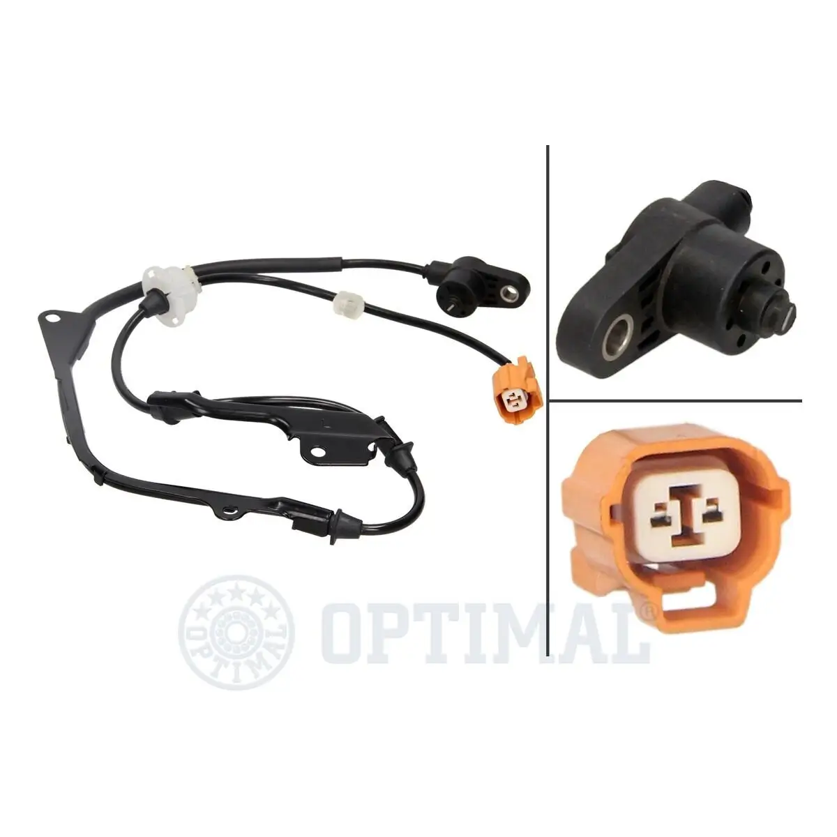 Sensor, Raddrehzahl Vorderachse links OPTIMAL 06-S343
