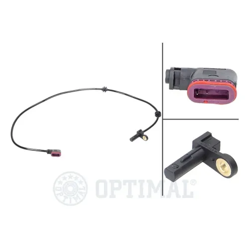 Sensor, Raddrehzahl Hinterachse OPTIMAL 06-S360 Bild Sensor, Raddrehzahl Hinterachse OPTIMAL 06-S360