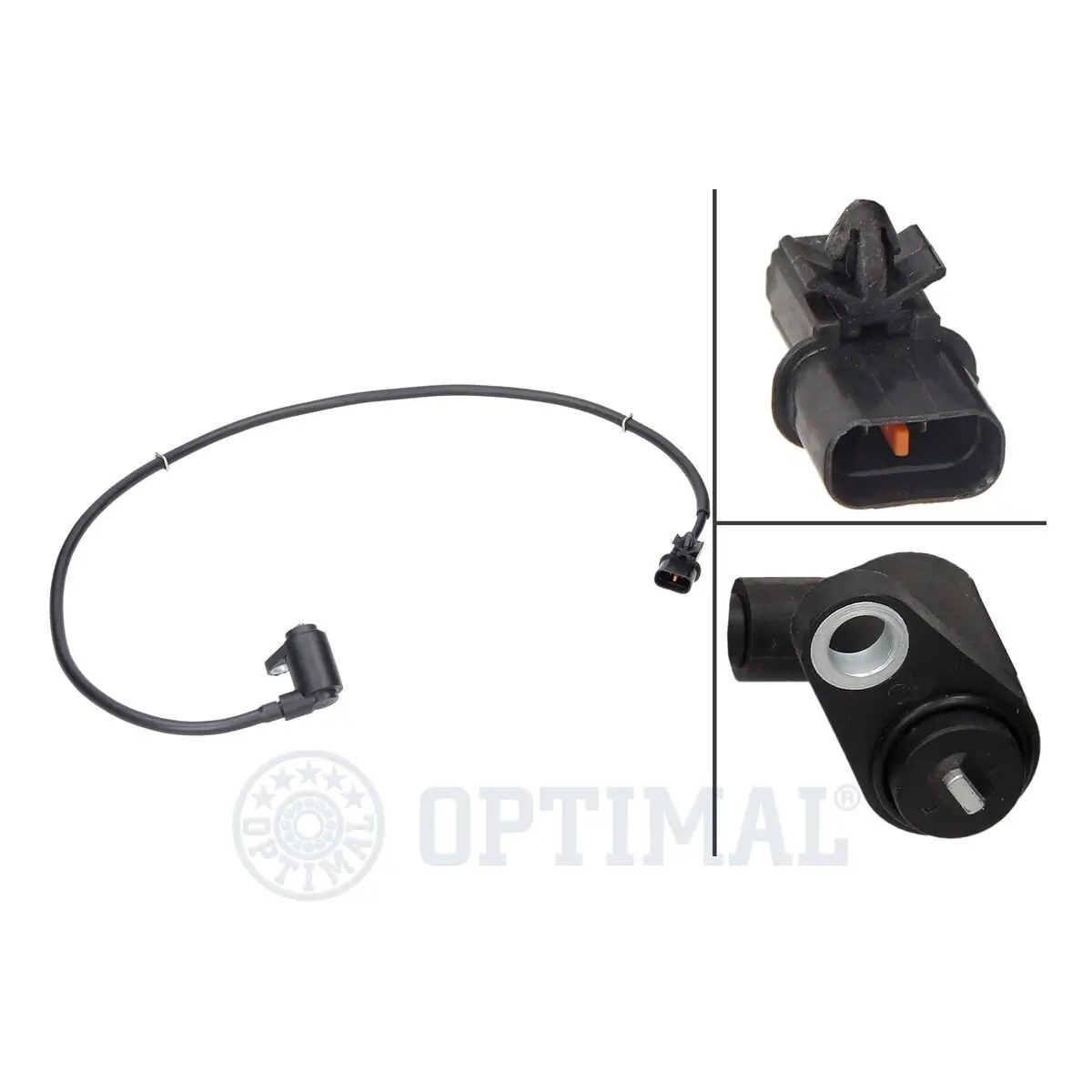 Sensor, Raddrehzahl Hinterachse OPTIMAL 06-S362