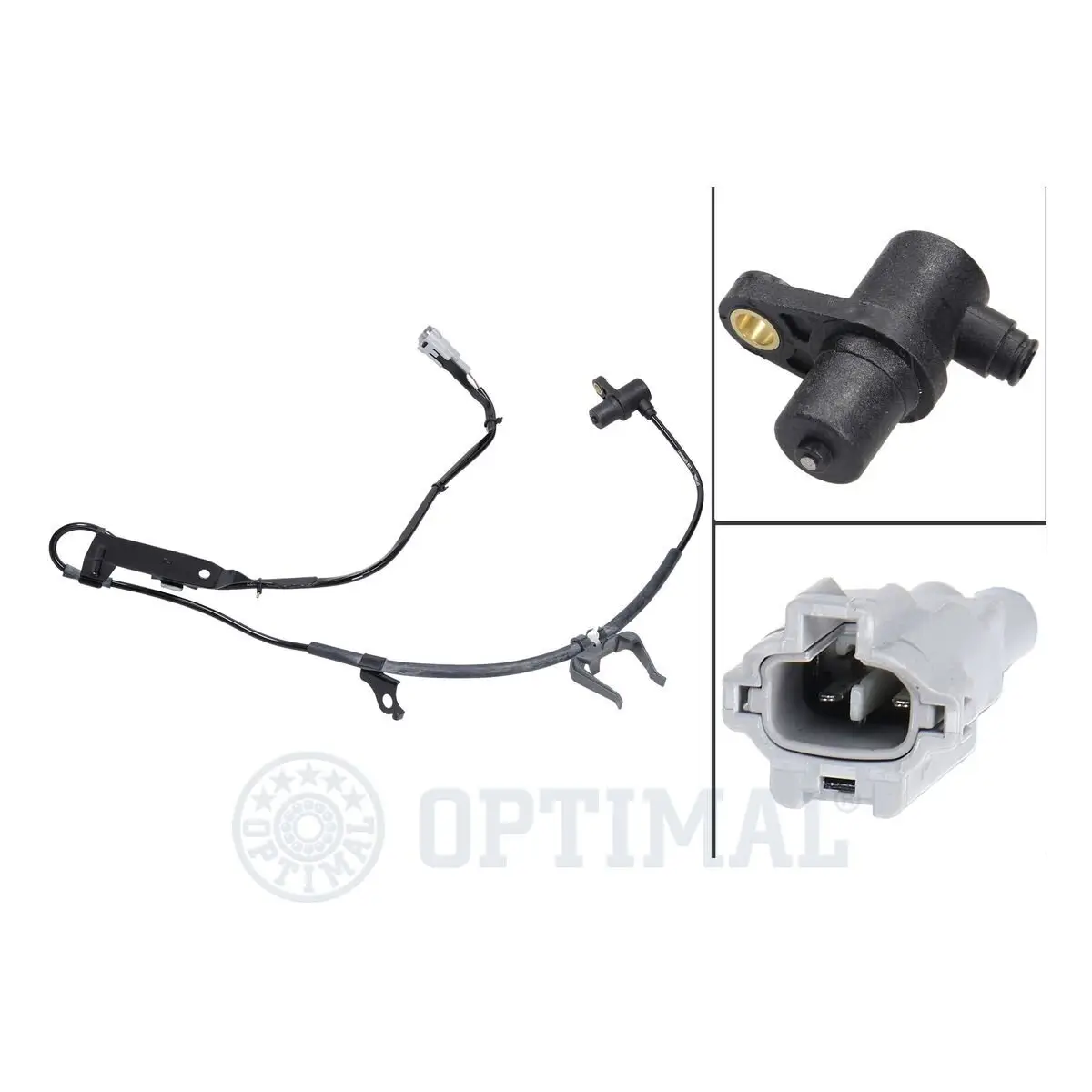 Sensor, Raddrehzahl Vorderachse rechts OPTIMAL 06-S372