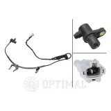 Sensor, Raddrehzahl Vorderachse links OPTIMAL 06-S375