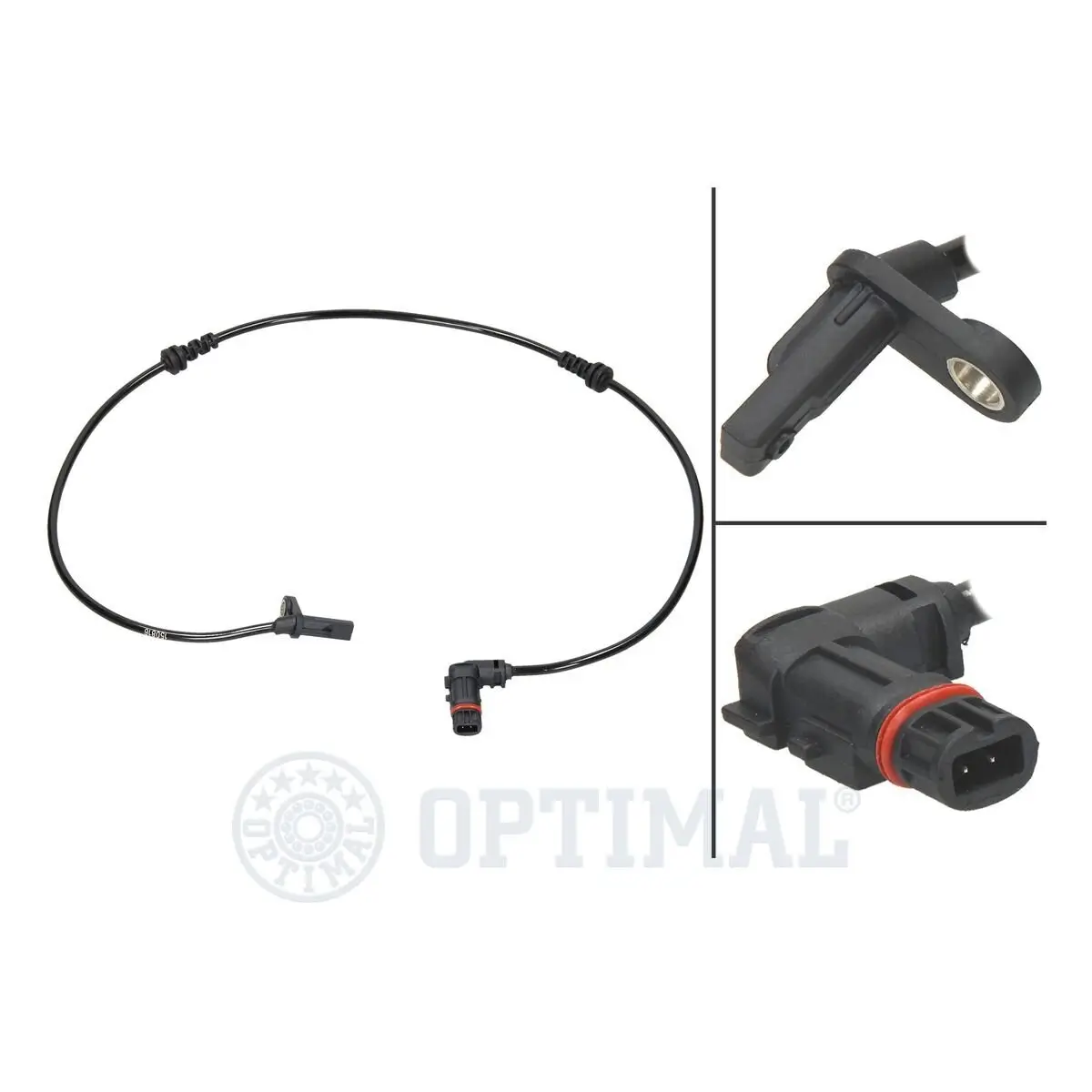 Sensor, Raddrehzahl Vorderachse links Vorderachse rechts OPTIMAL 06-S385
