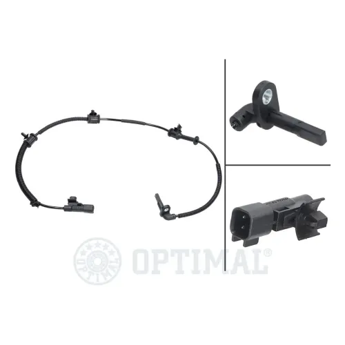 Sensor, Raddrehzahl Vorderachse links Vorderachse rechts OPTIMAL 06-S393 Bild Sensor, Raddrehzahl Vorderachse links Vorderachse rechts OPTIMAL 06-S393