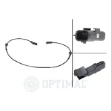 Sensor, Raddrehzahl Hinterachse OPTIMAL 06-S394