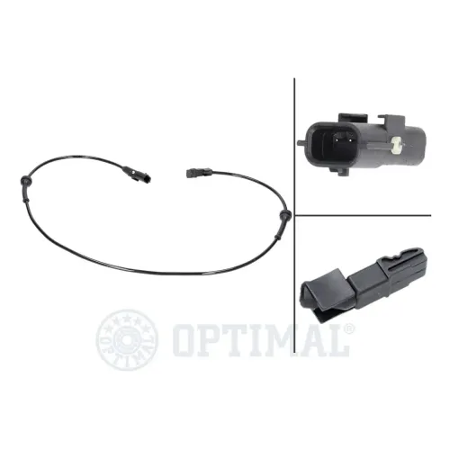 Sensor, Raddrehzahl Hinterachse OPTIMAL 06-S394 Bild Sensor, Raddrehzahl Hinterachse OPTIMAL 06-S394