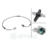 Sensor, Raddrehzahl Hinterachse rechts OPTIMAL 06-S402