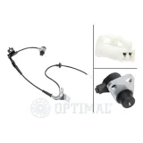 Sensor, Raddrehzahl Hinterachse links OPTIMAL 06-S404
