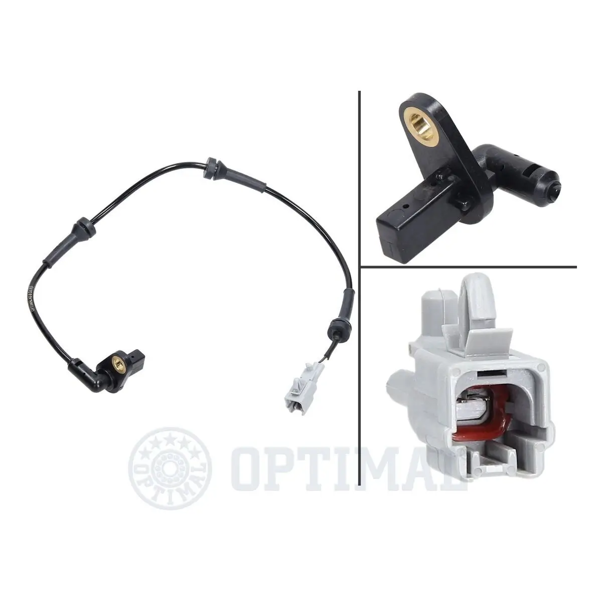 Sensor, Raddrehzahl Hinterachse rechts OPTIMAL 06-S413