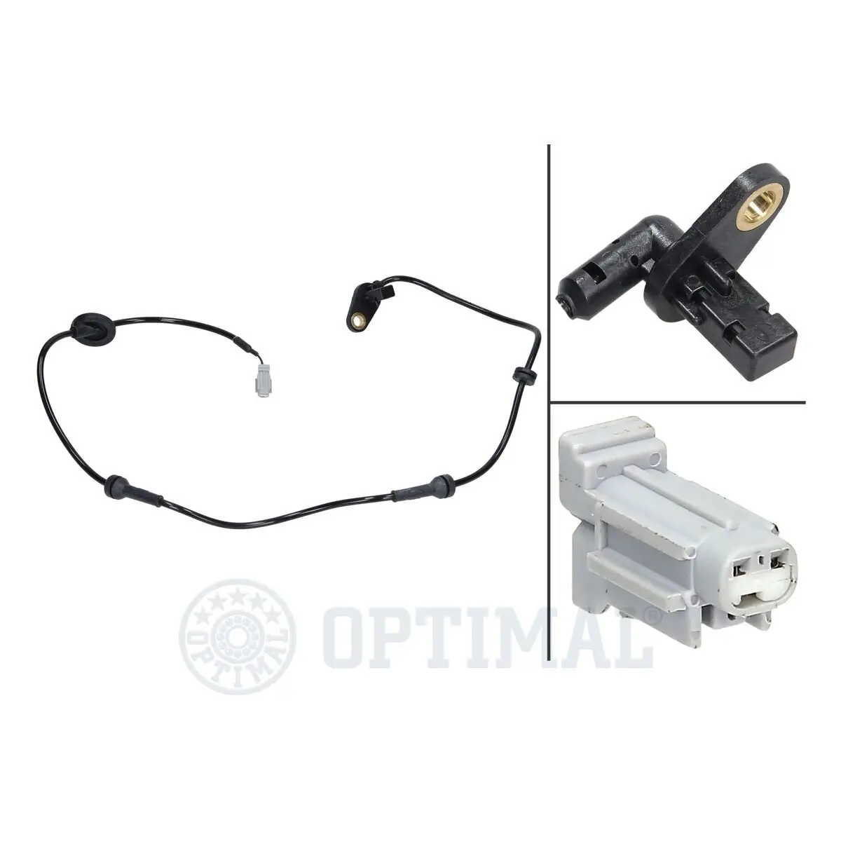 Sensor, Raddrehzahl Vorderachse rechts OPTIMAL 06-S416