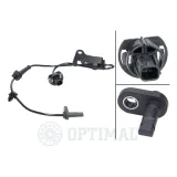 Sensor, Raddrehzahl Vorderachse links OPTIMAL 06-S420