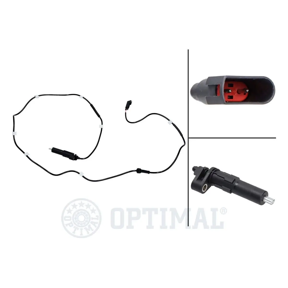 Sensor, Raddrehzahl Hinterachse rechts OPTIMAL 06-S425
