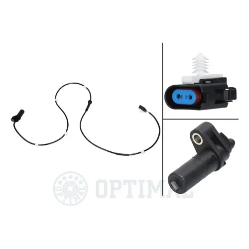 Sensor, Raddrehzahl Hinterachse links OPTIMAL 06-S427 Bild Sensor, Raddrehzahl Hinterachse links OPTIMAL 06-S427