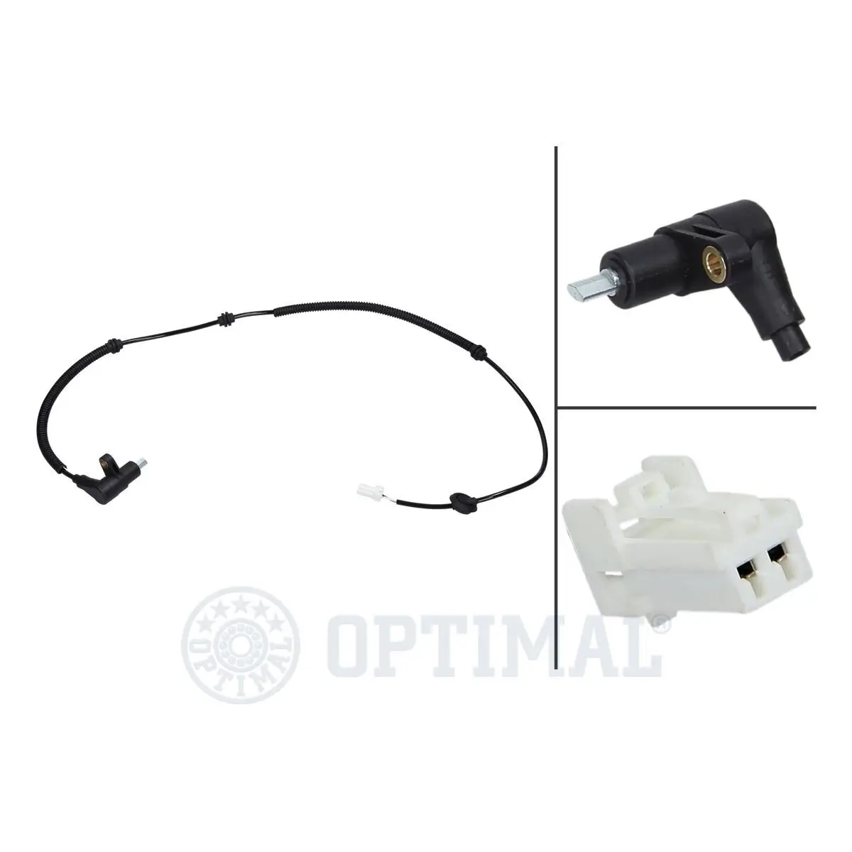 Sensor, Raddrehzahl Hinterachse rechts OPTIMAL 06-S437