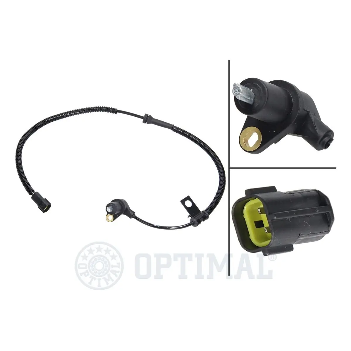 Sensor, Raddrehzahl Vorderachse links OPTIMAL 06-S438