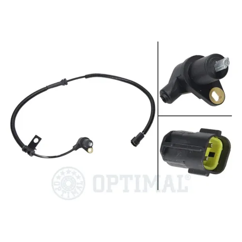 Sensor, Raddrehzahl Vorderachse rechts OPTIMAL 06-S439 Bild Sensor, Raddrehzahl Vorderachse rechts OPTIMAL 06-S439