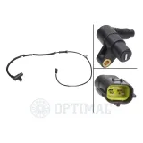 Sensor, Raddrehzahl Vorderachse links OPTIMAL 06-S440