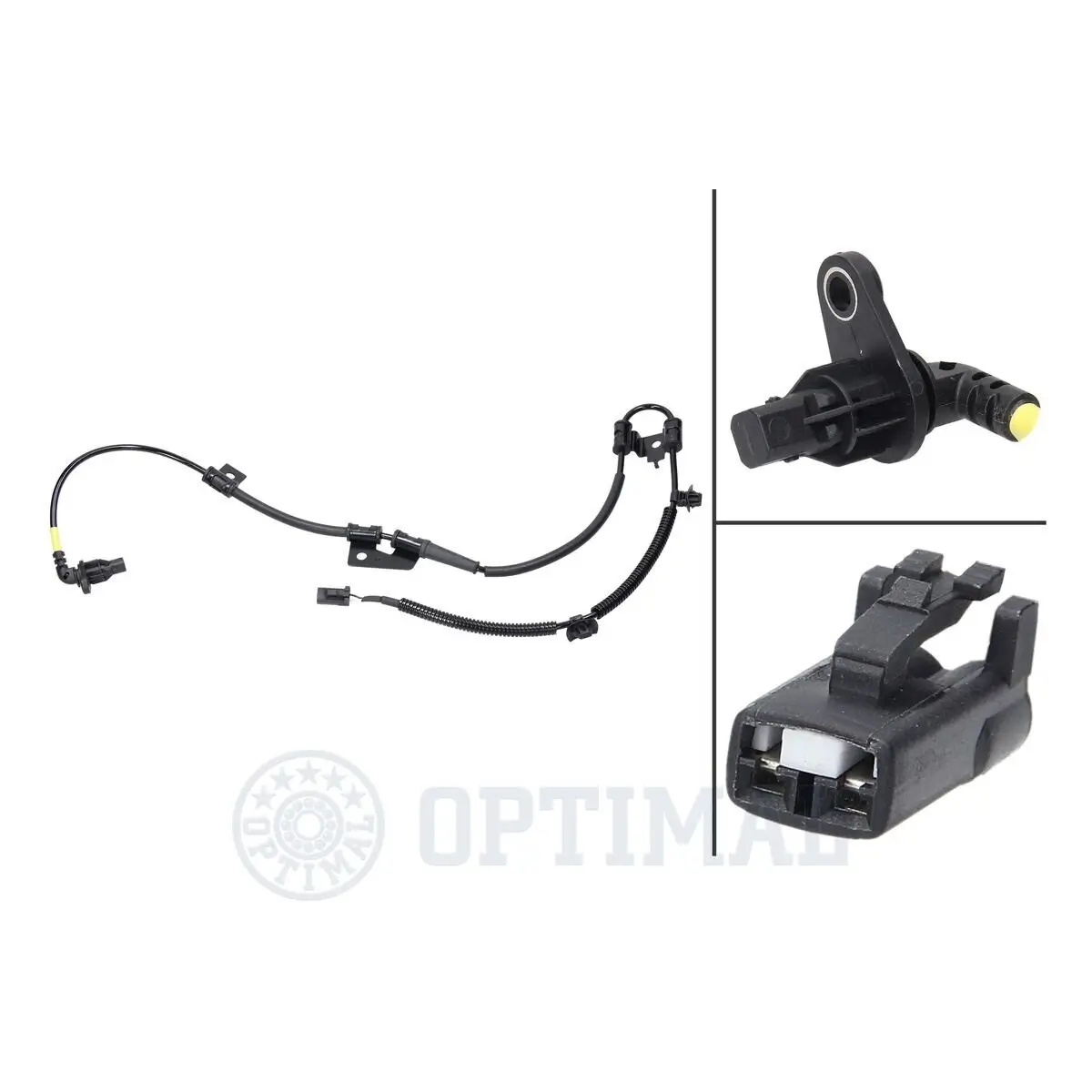 Sensor, Raddrehzahl Vorderachse links OPTIMAL 06-S442