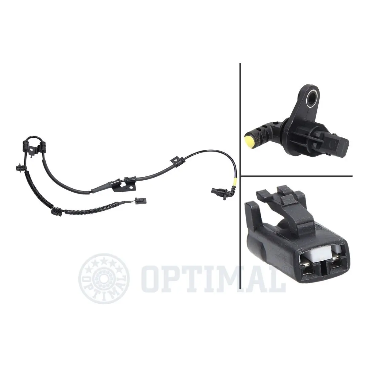 Sensor, Raddrehzahl Vorderachse rechts OPTIMAL 06-S443