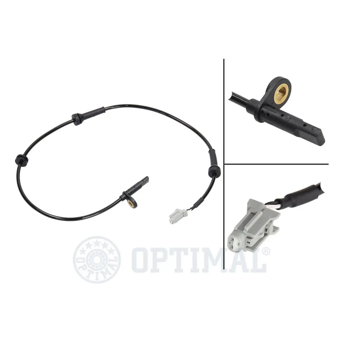 Sensor, Raddrehzahl Vorderachse OPTIMAL 06-S449