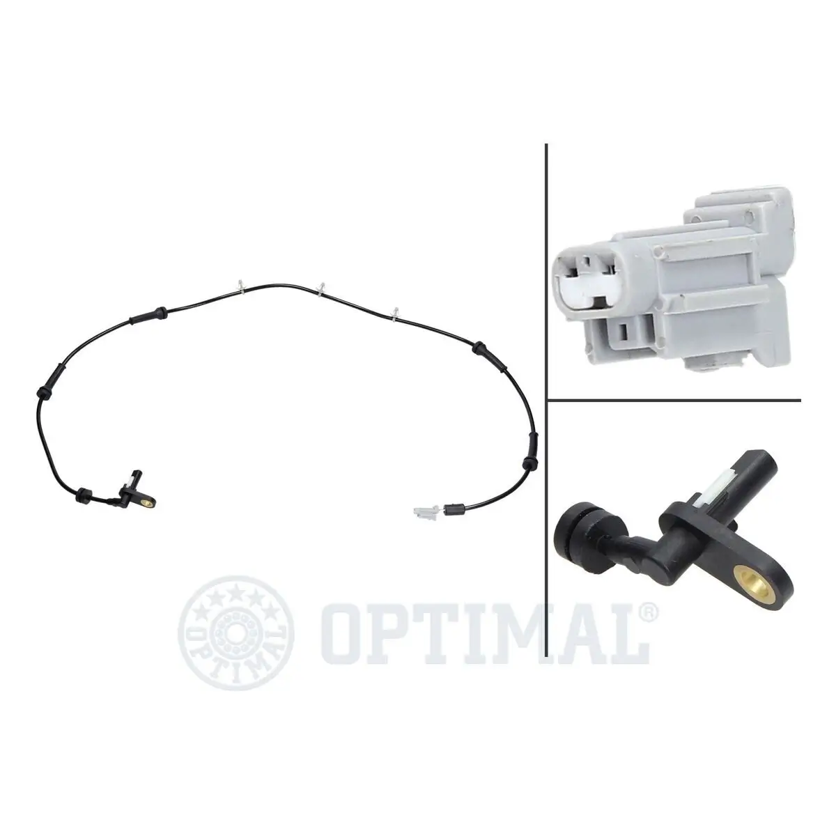 Sensor, Raddrehzahl Vorderachse rechts OPTIMAL 06-S452